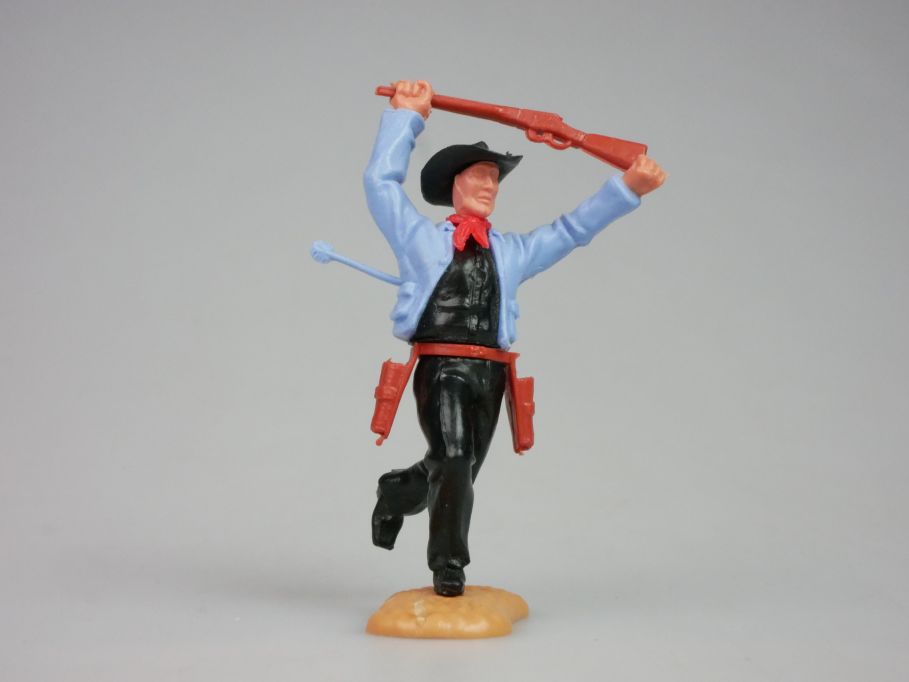 TIMPO Cowboy Oberteil hellblau m. Pfeil 3. Serie Figur 120067