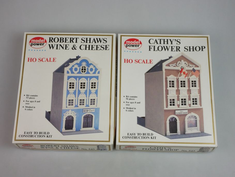 Model Power 1/87 Ersatzteile Haus Wine &Cheese Flower Shop H0 Bausatz Kit 121278