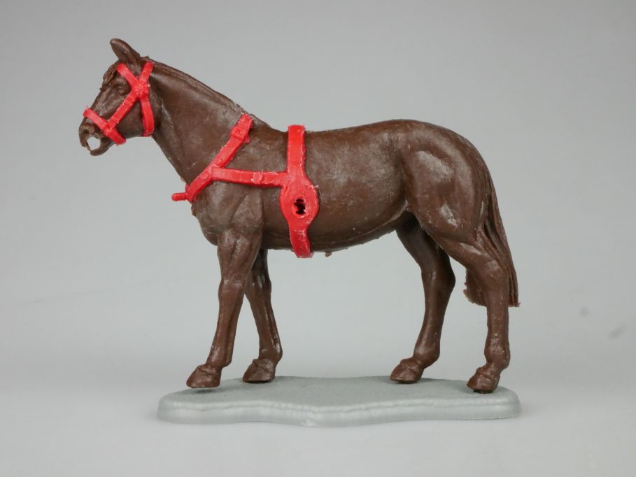 Timpo Kutschen Pferd dunkel braun rot selten Variante 117275