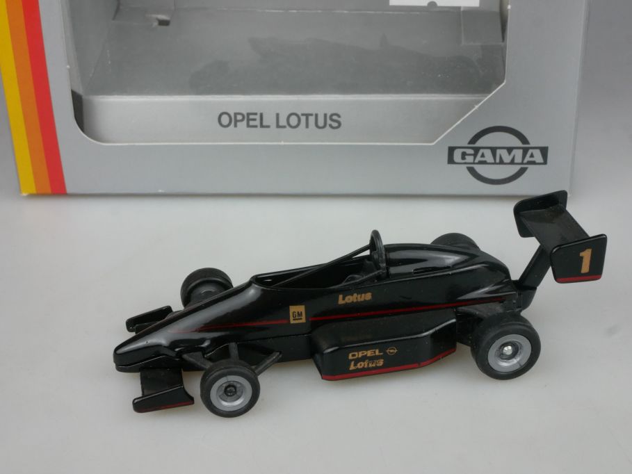 Gama mini 1164 - 1/43 Opel Lotus Rennwagen diecast + Box 116396