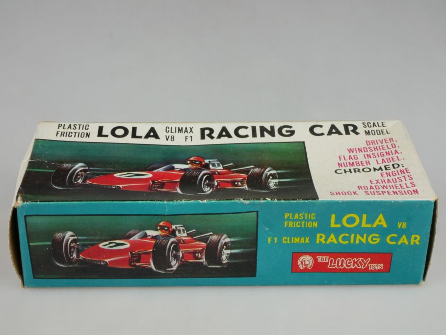 Lucky Toys HongKong LEERE EMPTY BOX LOLA Climax F1 racingcar 189 Friction 117772