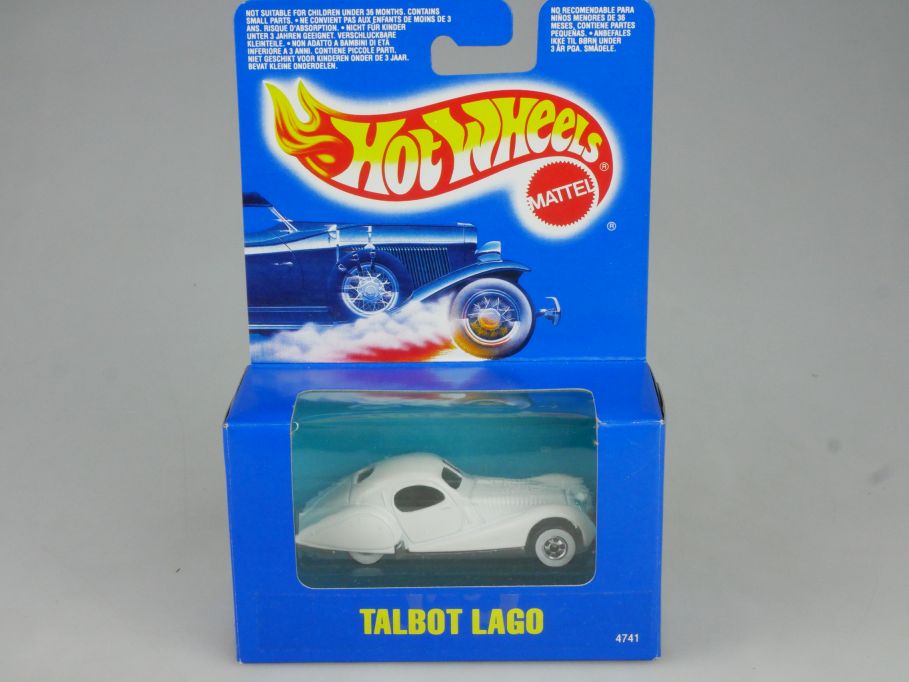 Hotwheels 4741 ´31 TALBOT LAGO 1990 Mattel Malaysia + Blisterbox 118198