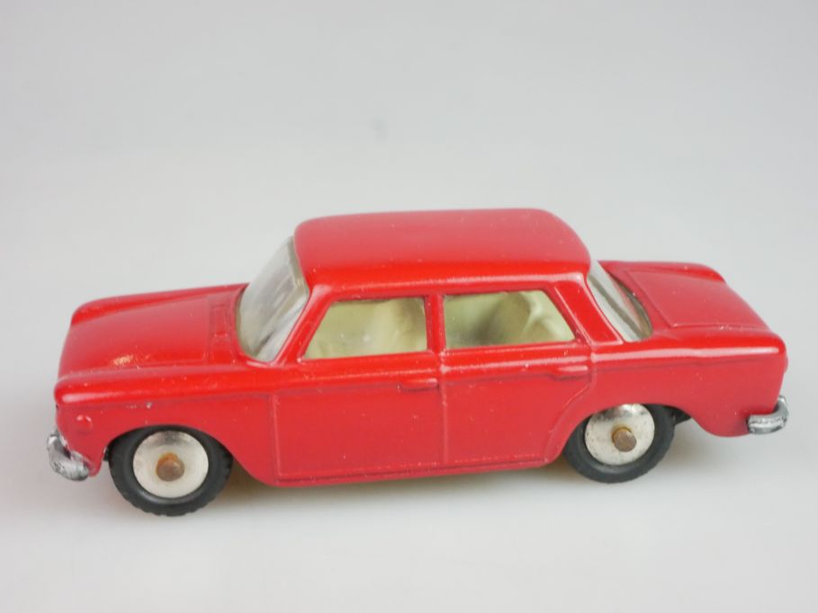 Mercury Fiat 1300 red No. 9 made in italy vintage model 120207