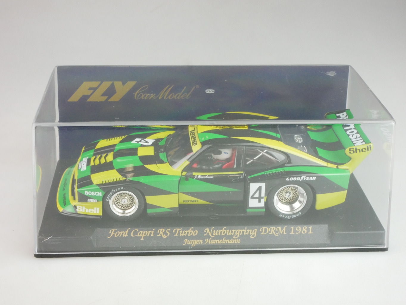 FLY Slot Car A143 1/32 Ford Capri RS Turbo Nürburgring DRM 1981 + Box - 120891