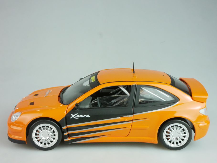 Solido 1/18 Citroen Xsara Maxi Tuning orange diecast 122838