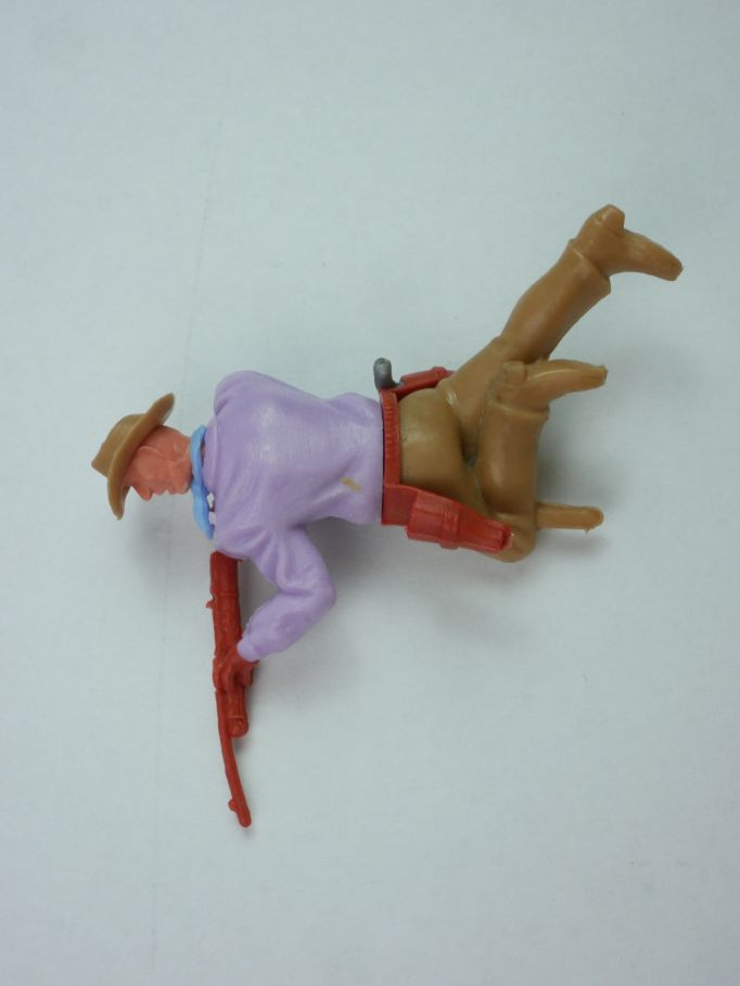 Timpo Überland Post Kutsche Cowboy Kutscher Beifahrer UT beige 122976