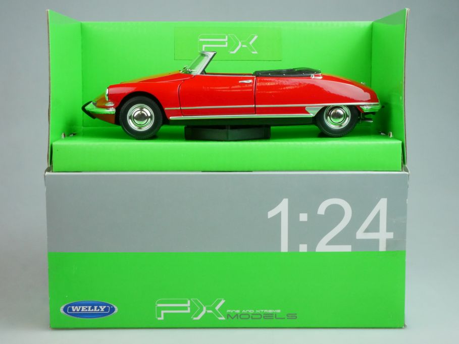 Welly 1/24 Citroen DS 19 Cabriolet FX Models 22506CW + Box 124059