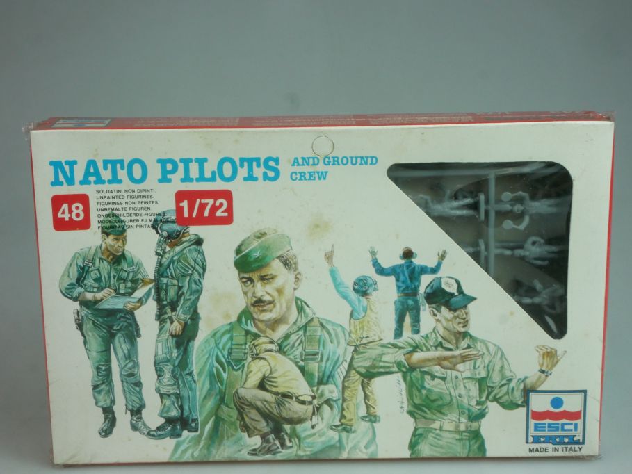 ESCi 1/72 243 NATO Pilots and Ground Crew Figuren Kit sealed Box 121212
