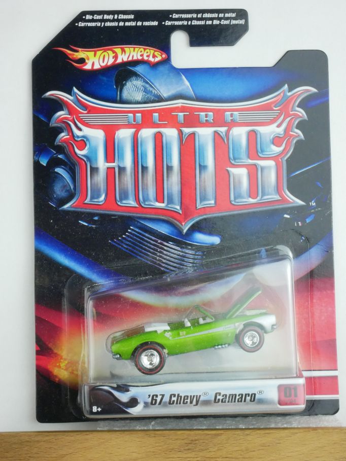 Hotwheels Ultra Hots ´67 Chevy Camaro Thailand L1641 MOC 124136
