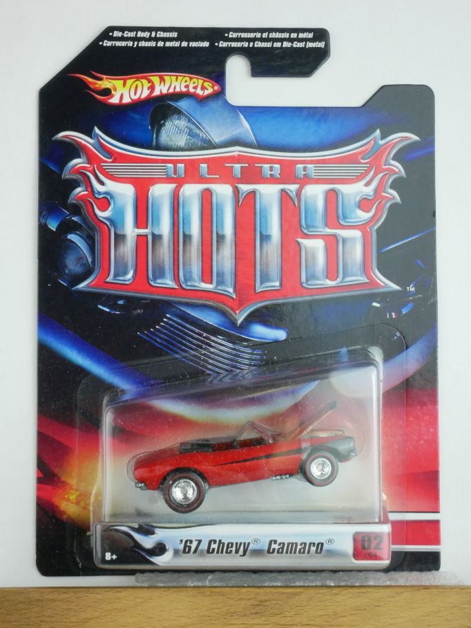 Hotwheels Ultra Hots ´67 Chevy Camaro Thailand L1642 MOC 124137