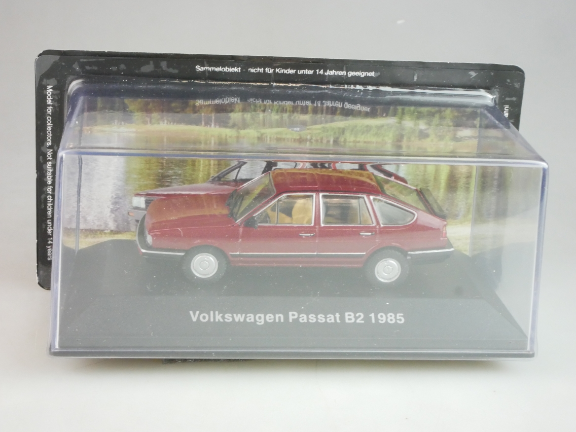 Agostini #35 1/43 Volkswagen VW Passat B2 1985 + Box - 124799
