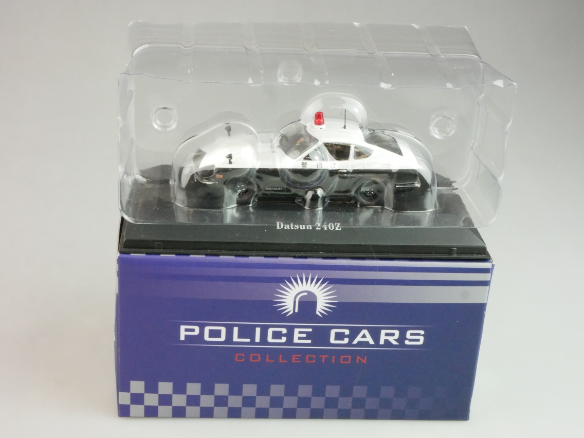 Atlas 1/43 Police  Datsun 240Z Japan 1969 + Box - 124891