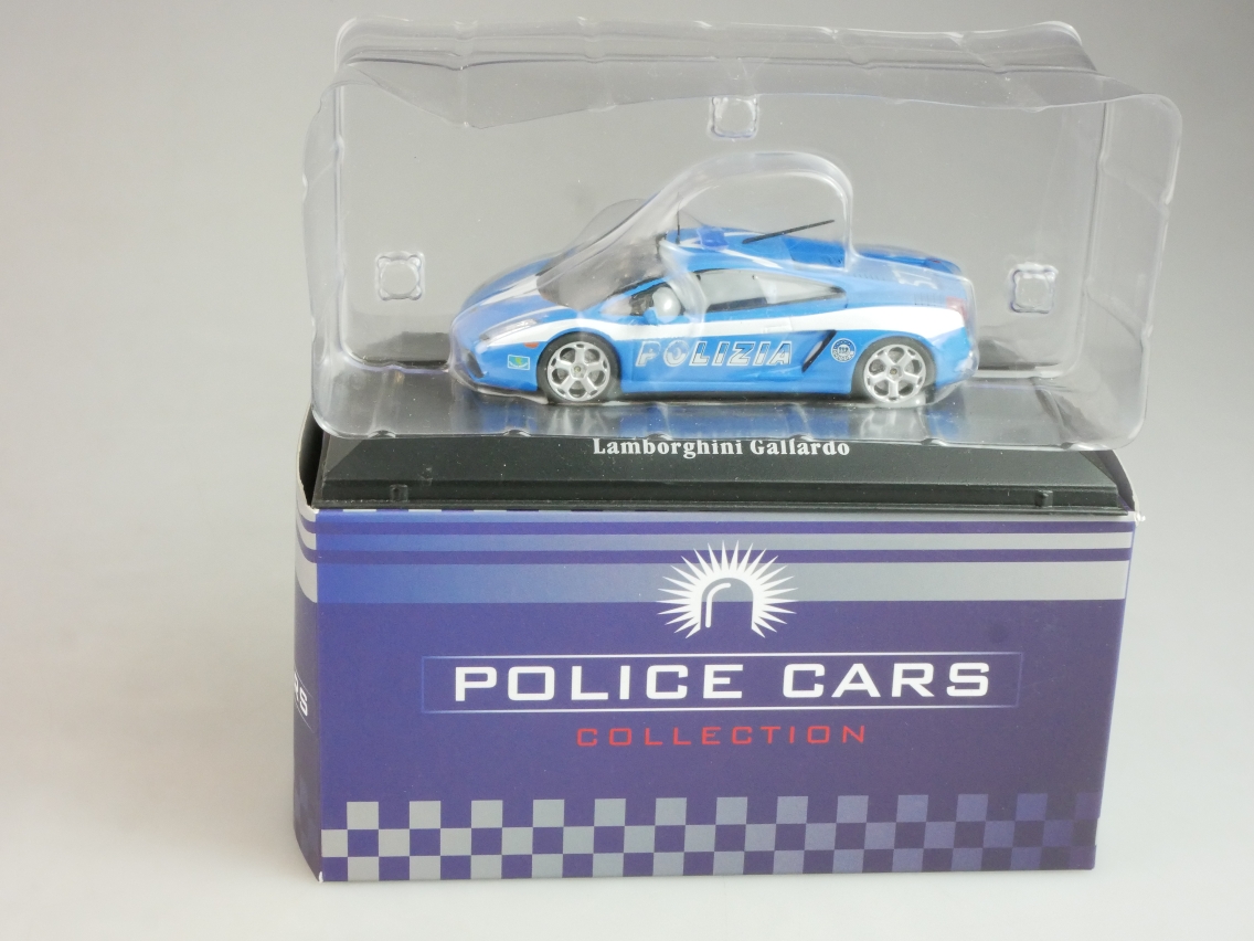 Atlas 1/43 Police  Lamborghini Gallardo - Italien 2004 + Box - 124893