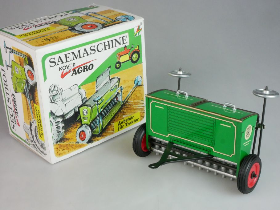 KOVAP AGRO Blech Saemaschine Sämaschine seeder tin toy Box 125127
