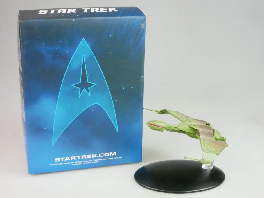 Star Trek - Klingon Bird-of-Prey space ship Eaglemoss Box 125282