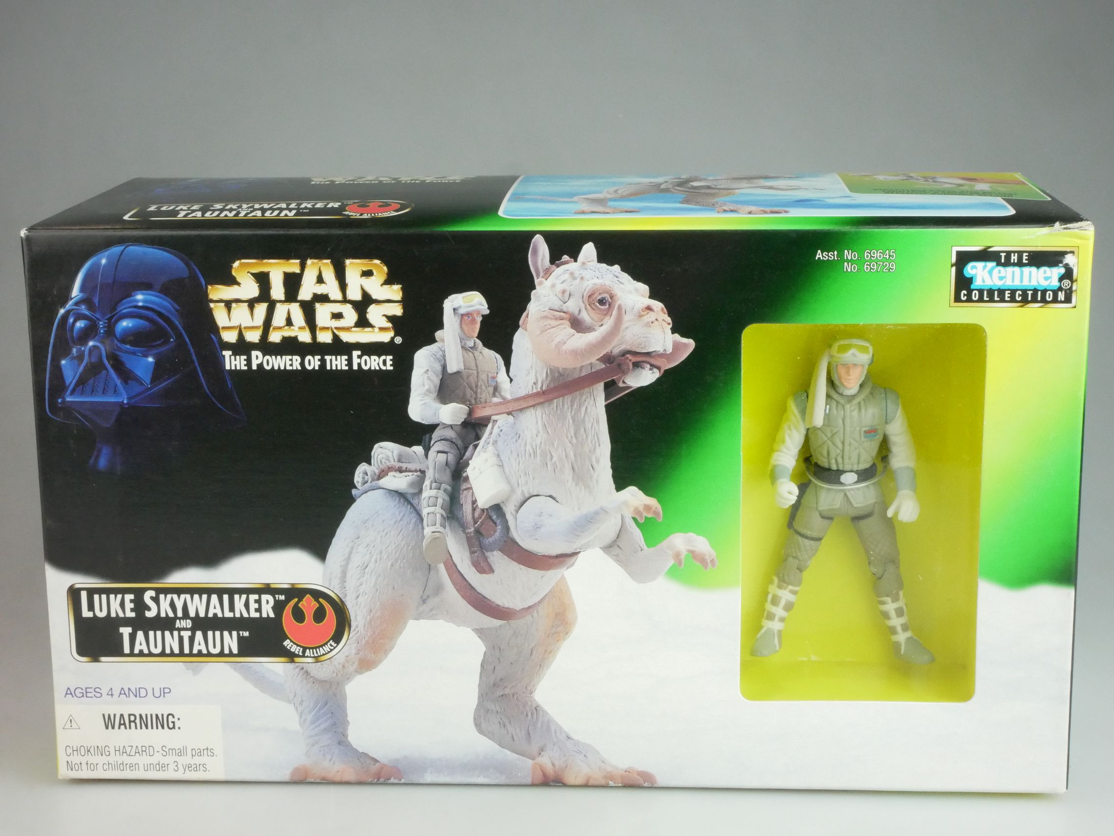Kenner Hasbro POTF 1997 Star Wars Luke Skywalker and Tauntaun 69729 Box 125455