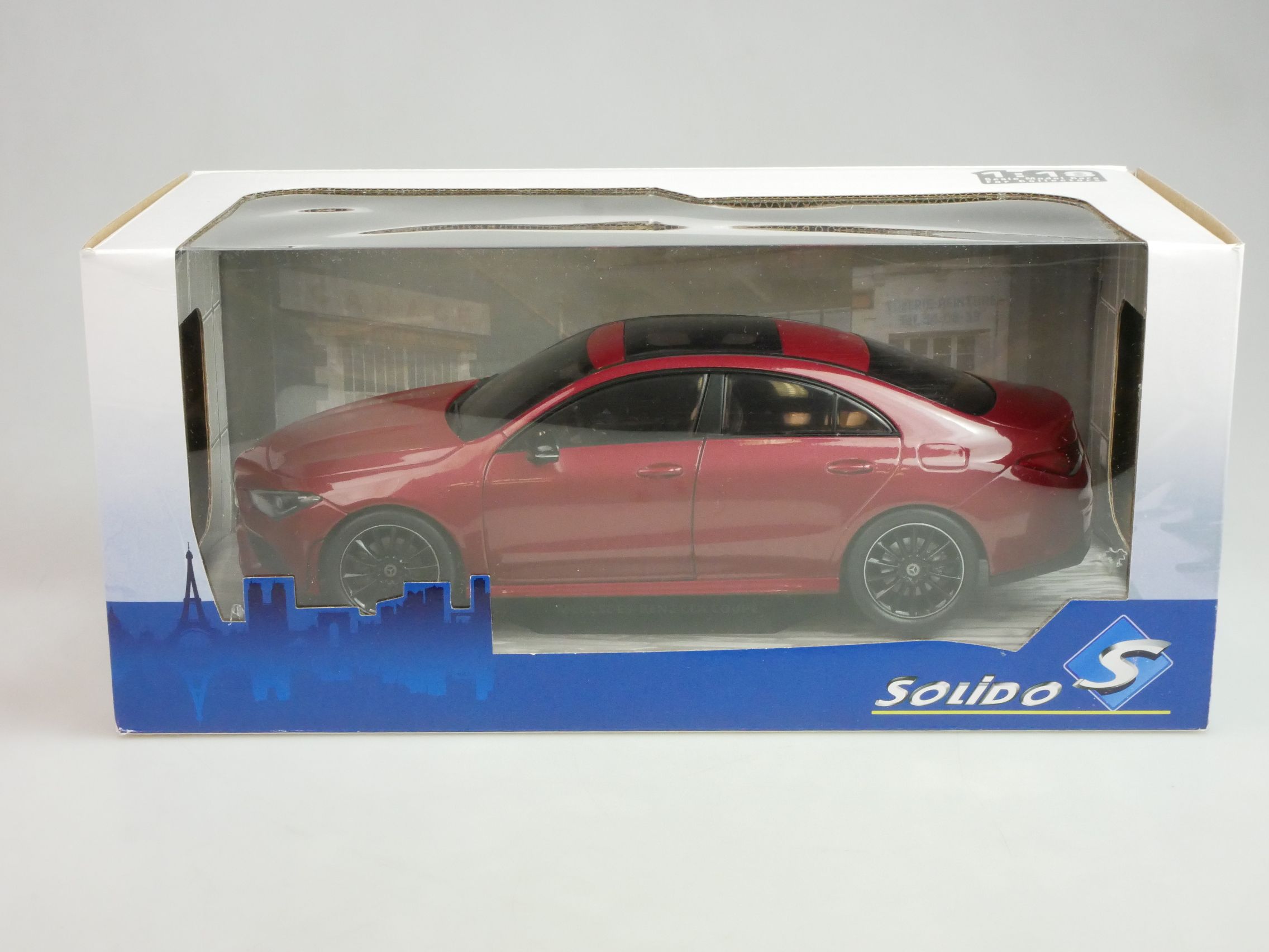 Solido 1/18 Mercedes Benz CLA Coupe C118 AMG diecast S1803104 + Box 125588