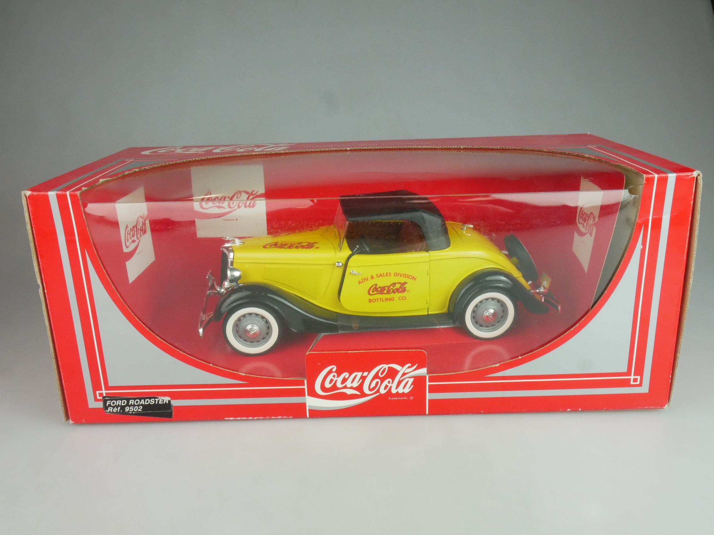 Solido 1/18 Ford Roadster Coca-Cola 9502 + Box 125648