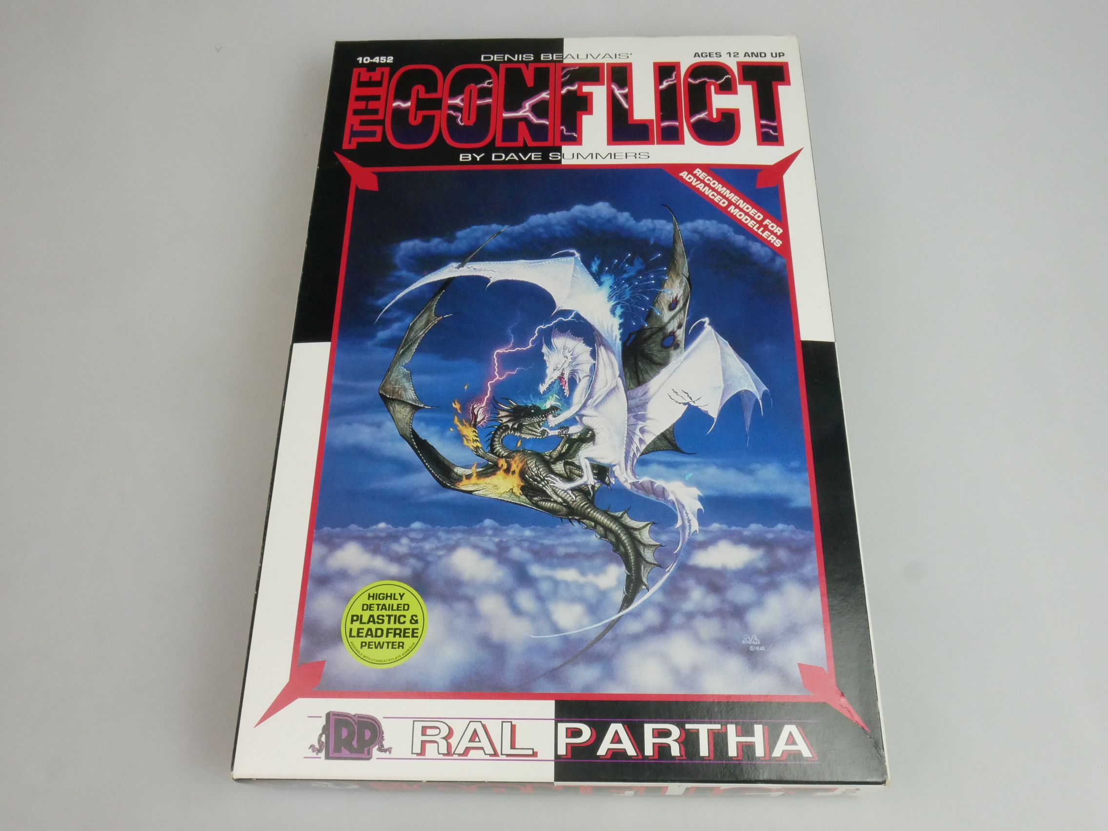 RAL PARTHA THE CONFLICT Miniatur Fighting Dragons Dave Summers 10-452 Box 125683