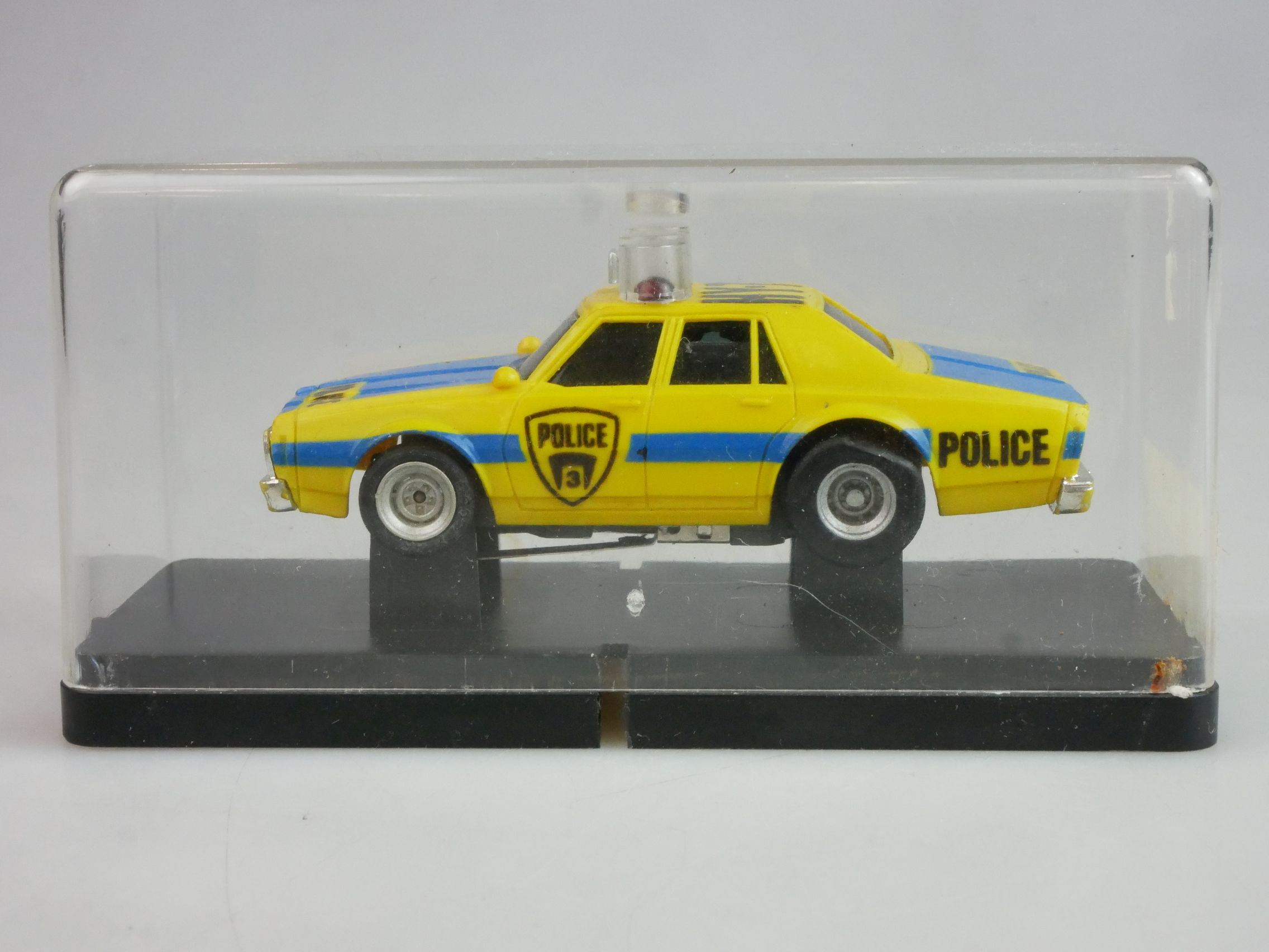 Faller Aurora AFX Chevy Impala Police mit Wechselblinklicht Slot-Car Box 125720
