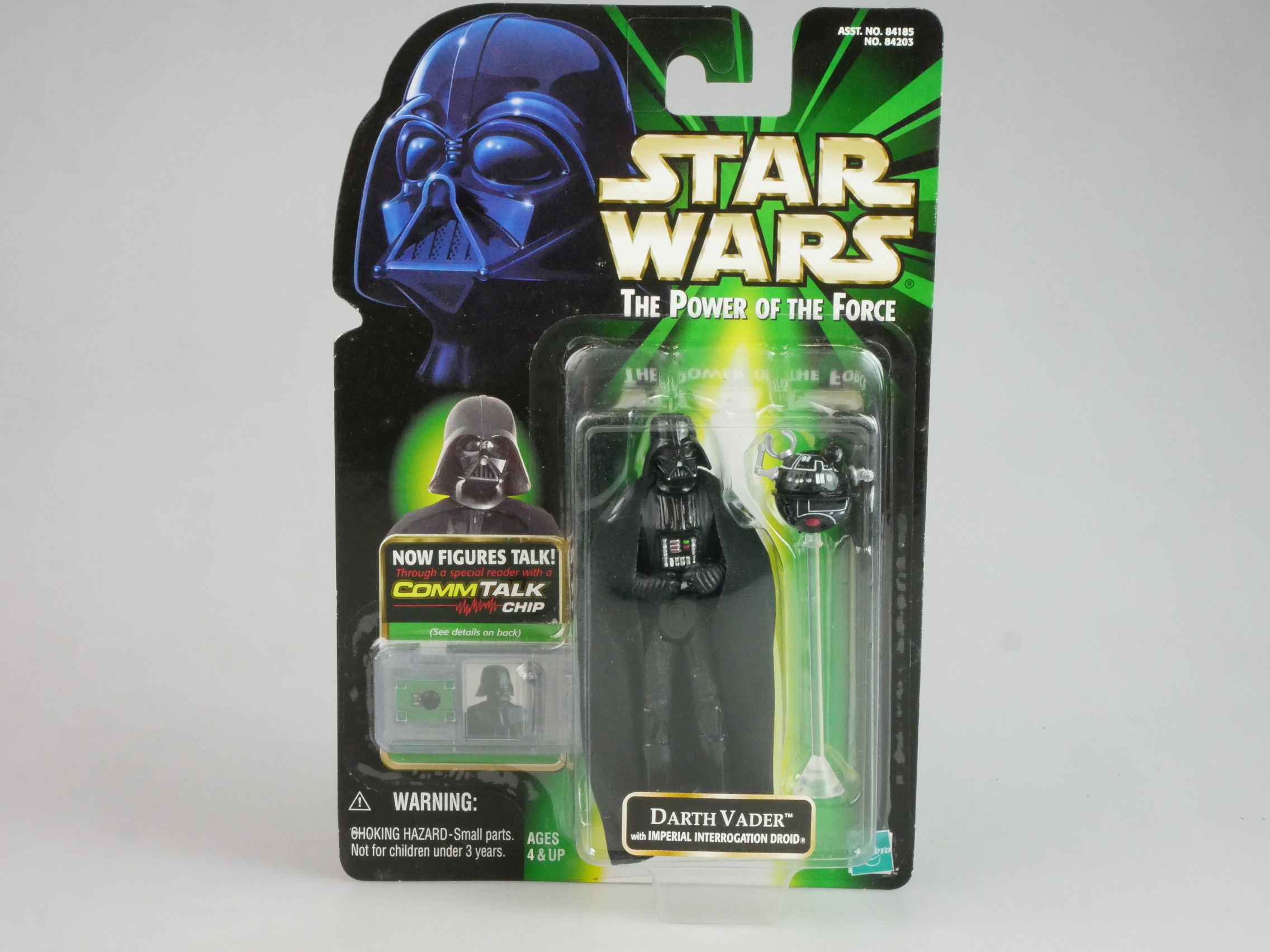 Hasbro Star Wars POTF Darth Vader w. Imperial Interrogation Droid Blister 125836