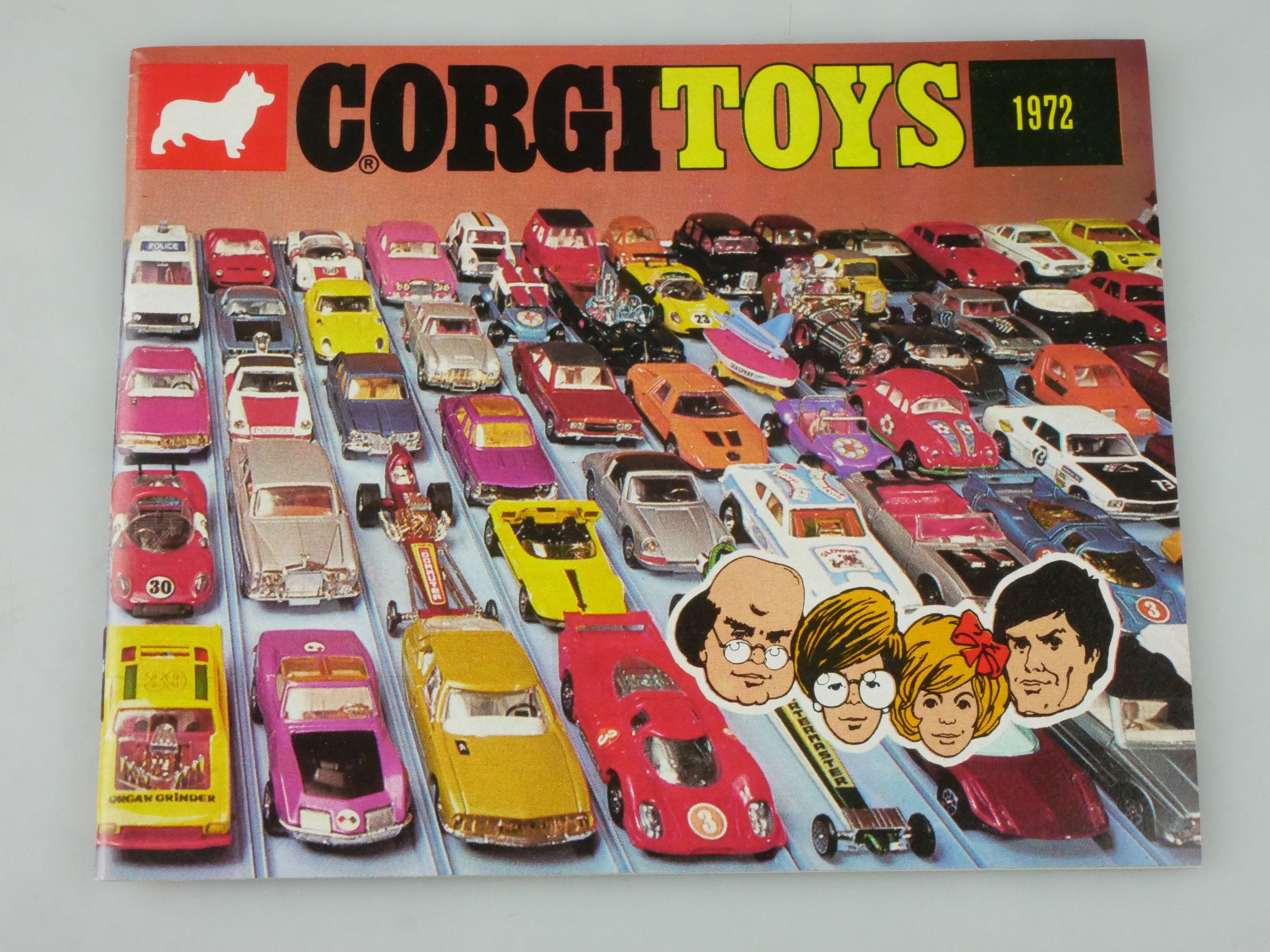 Corgi Toys 1972 Katalog catalog catalogue + Spanish table of content 126245