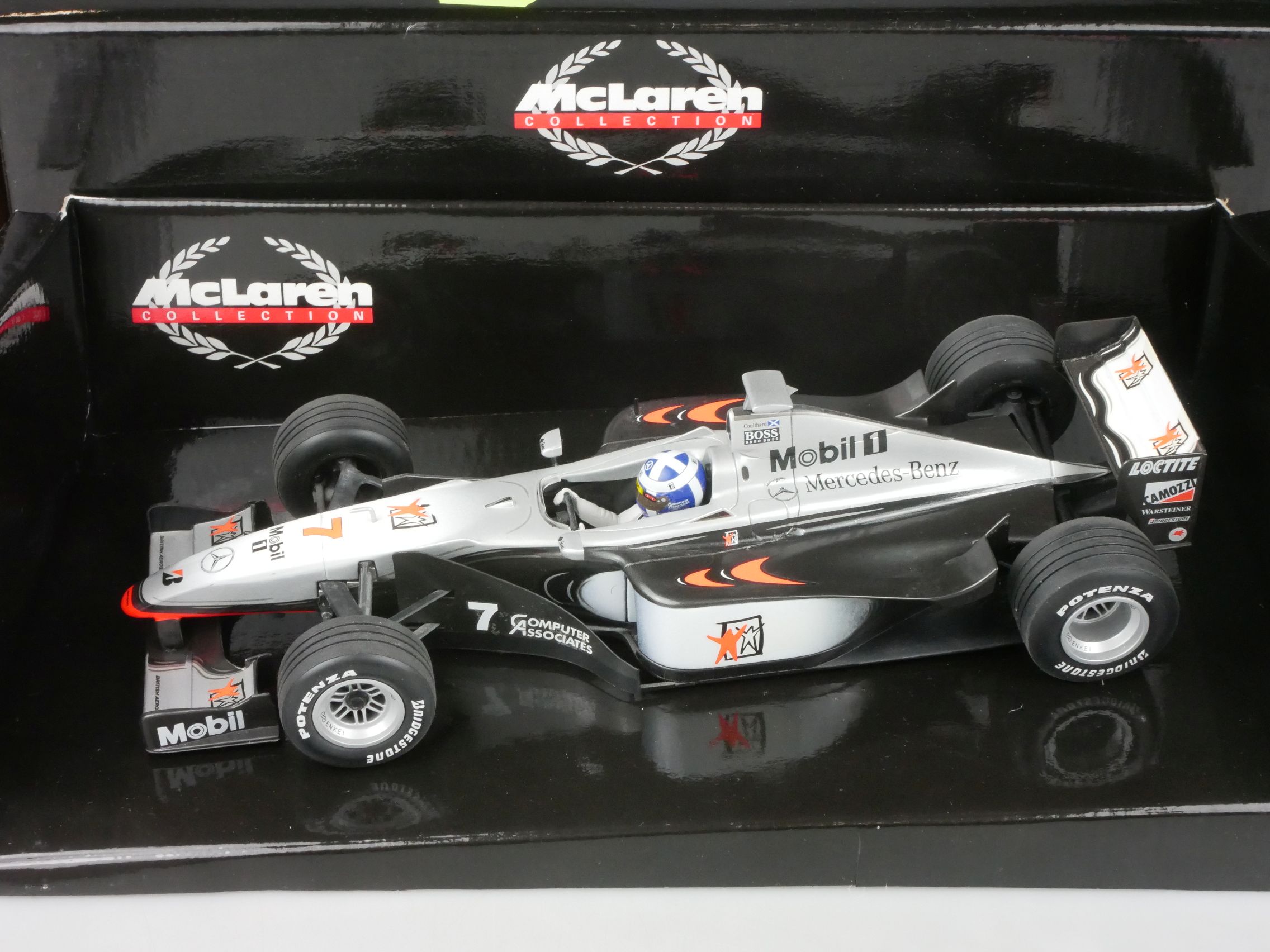 Minichamps F1 1/18 McLaren MP 4/13 7 2001 David Coulthard 530981807 + Box 126309