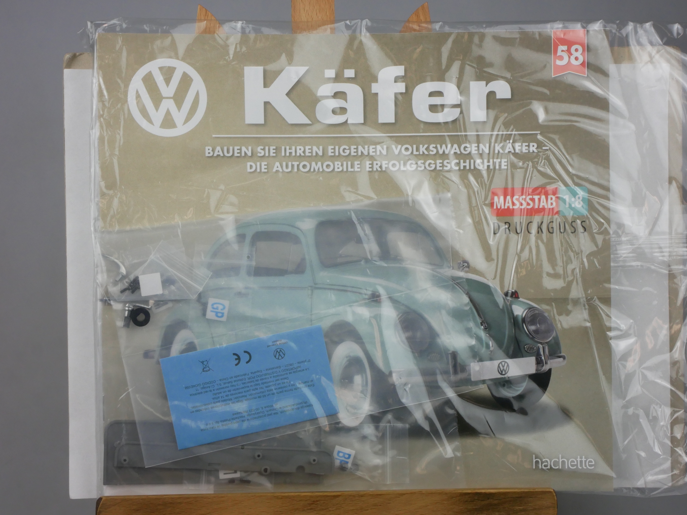  Ausgabe 58 Volkswagen VW Käfer 1/8 Hachette - 126425