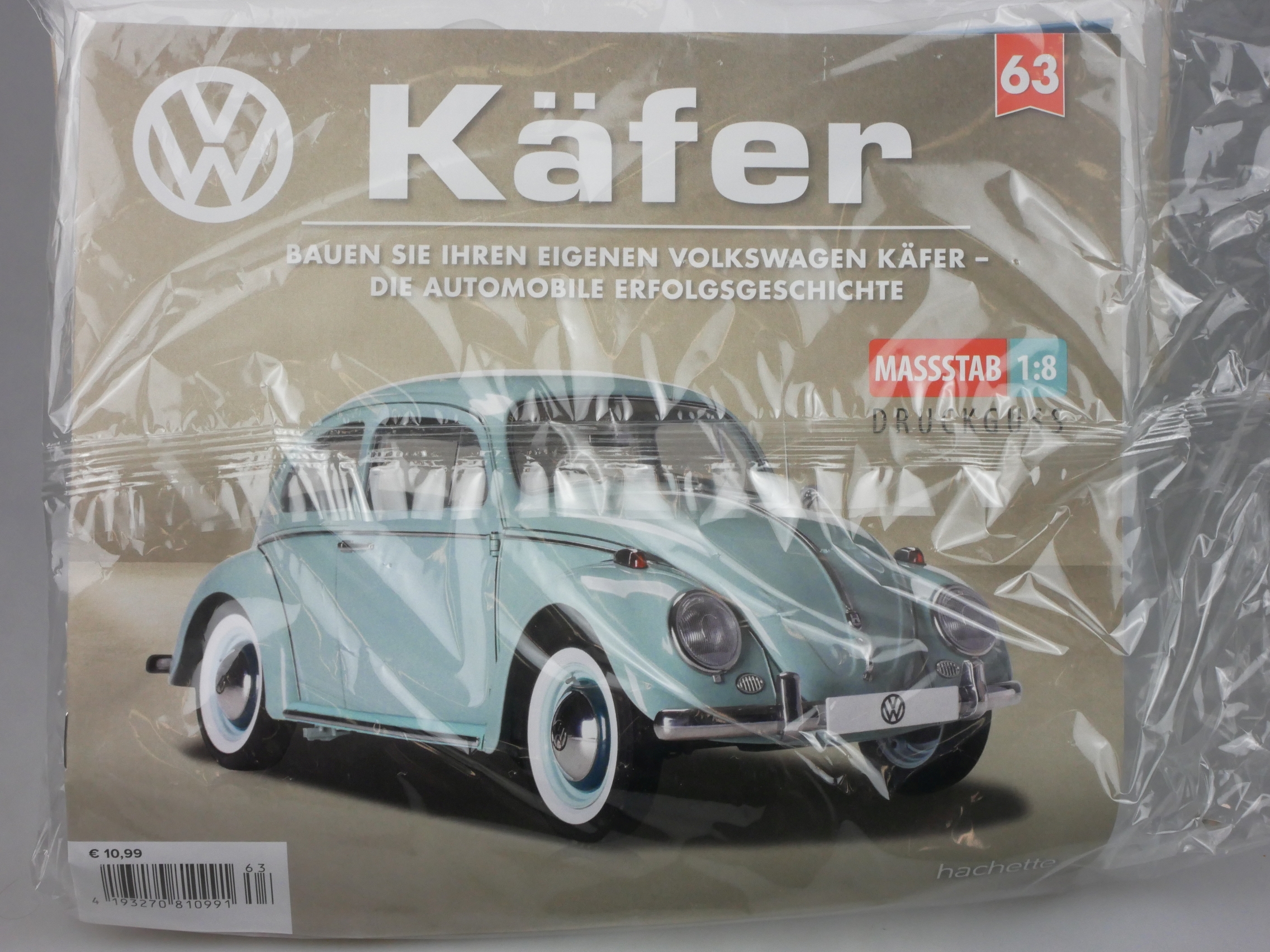  Ausgabe 63 Volkswagen VW Käfer 1/8 Hachette - 126430