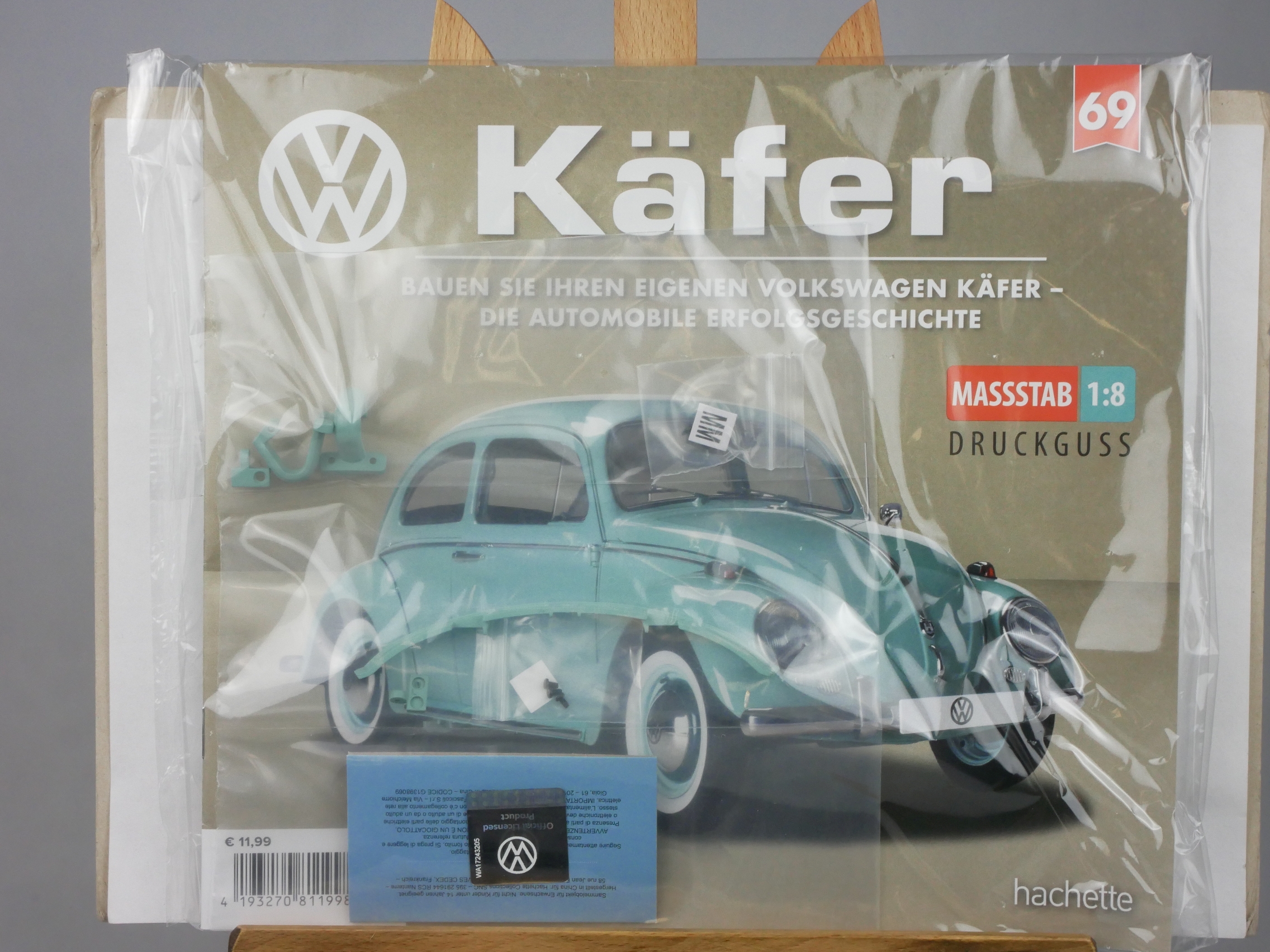  Ausgabe 69 Volkswagen VW Käfer 1/8 Hachette - 126436