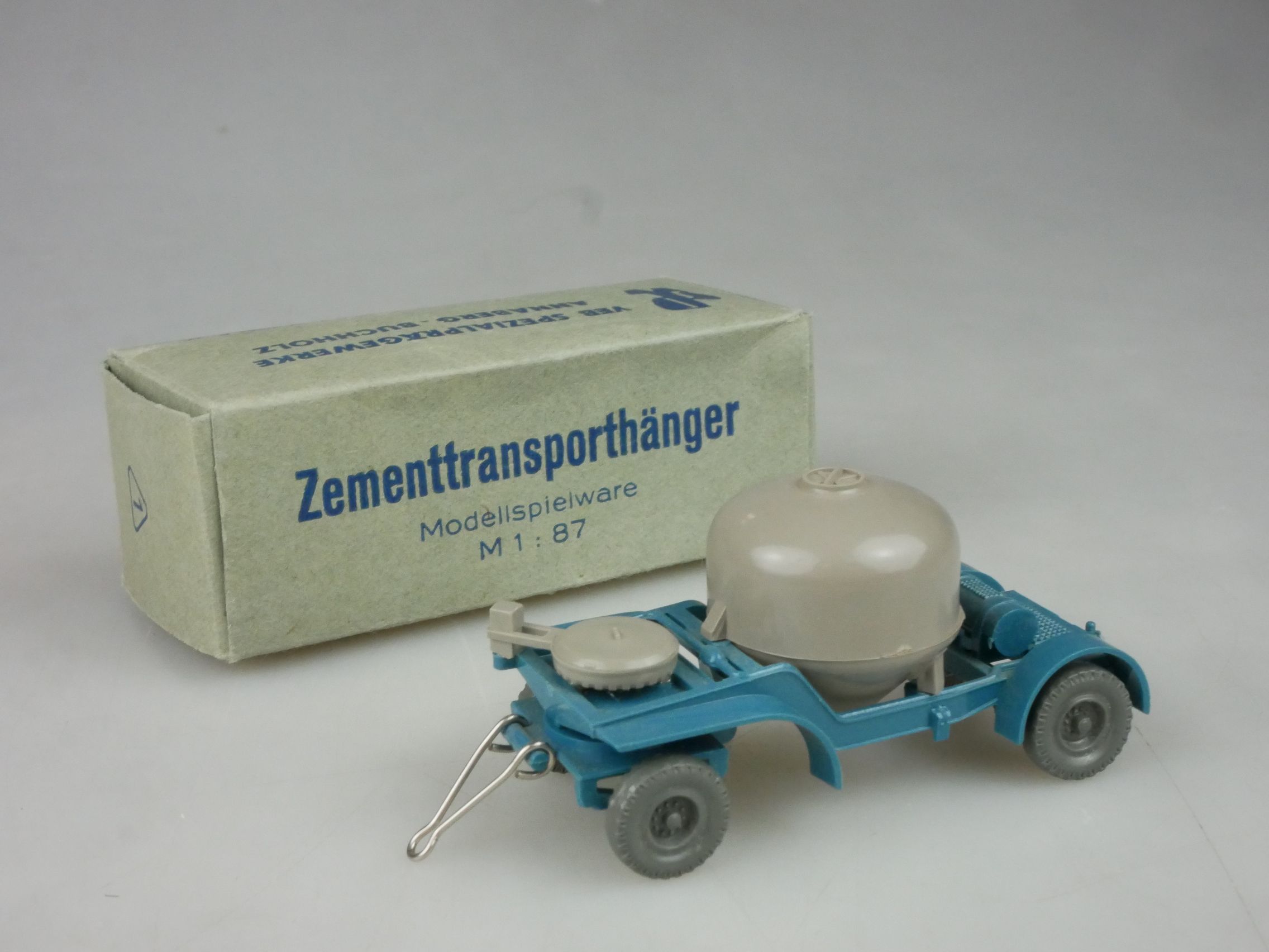 Espewe H0 1/87 1019 Zementtransportanhänger DDR VEB Box 126602