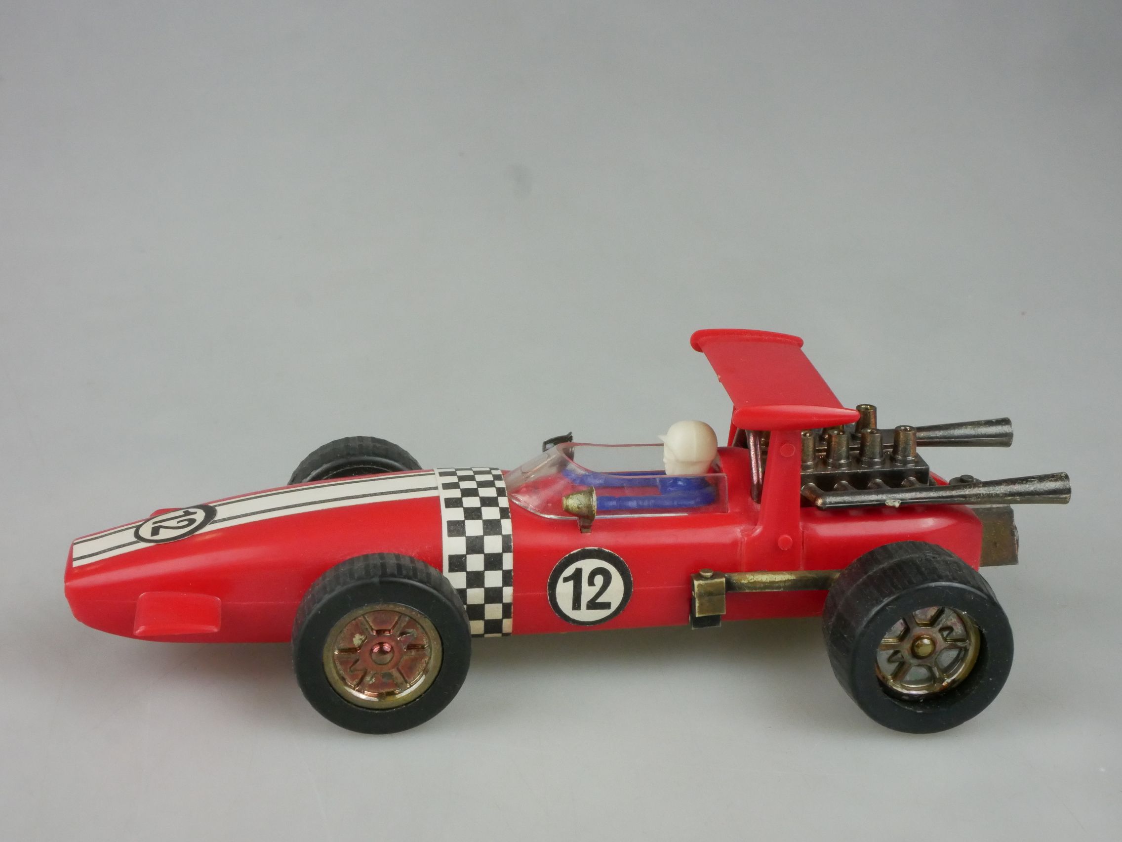 IGRA Toy Rennwagen windup vintage F2  # 12 14cm racing car CSSR 126573