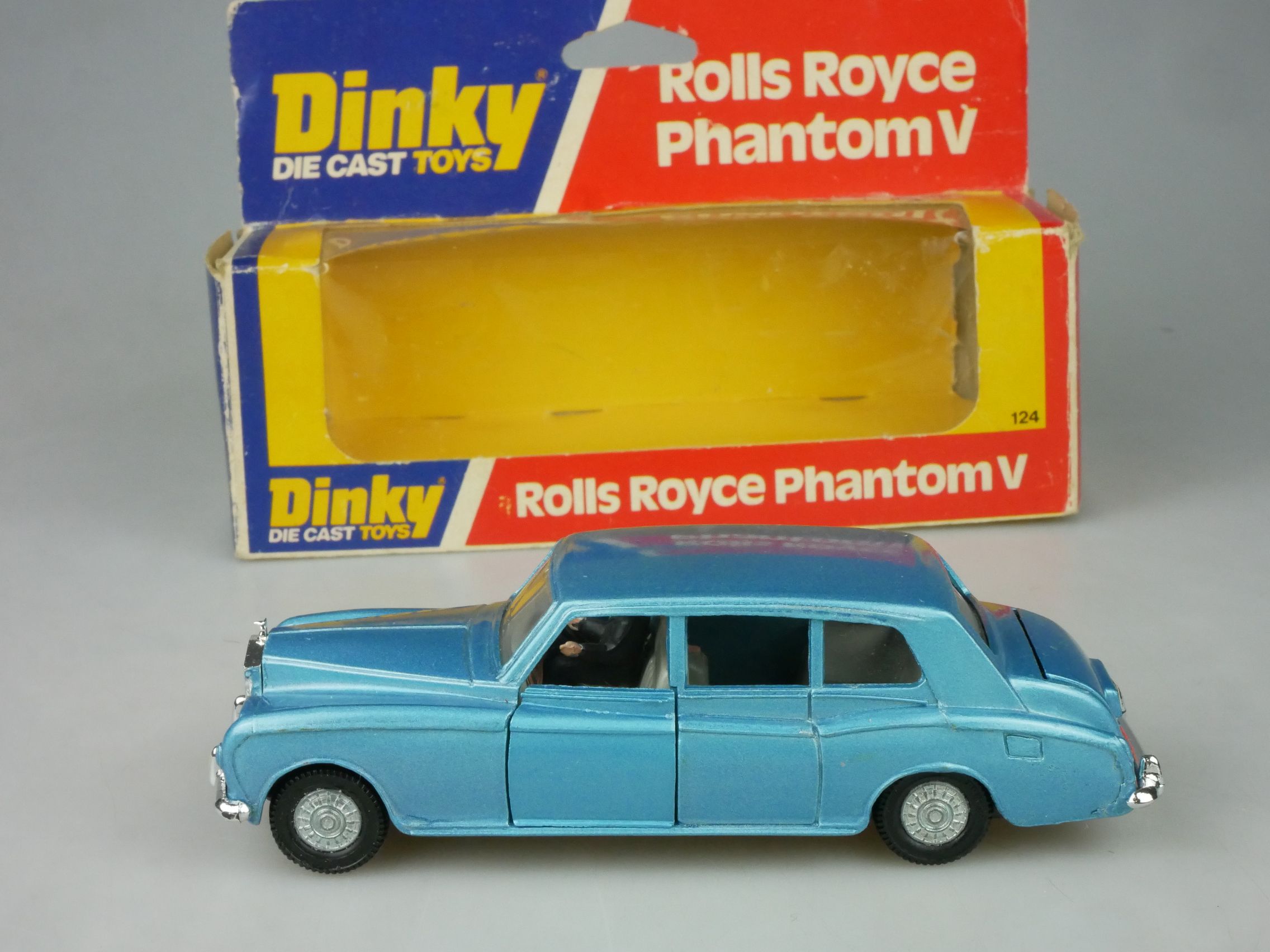 Dinky Toys 124 Rolls Royce Phantom V 152 England 1978 in Blister 126808